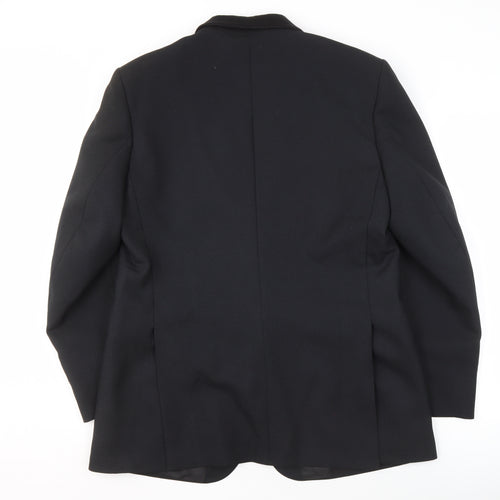Dunn & Co Men's Black Tuxedo Blazer, Size 44, Formal Wear