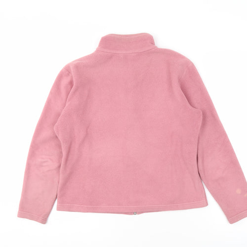 Marks & Spencer Pink Women's Jacket Size 14 Full Zip