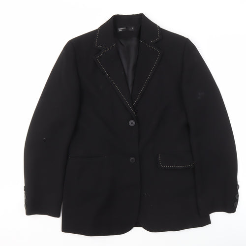 Coercion Women's Black Blazer Size 14 Business Jacket