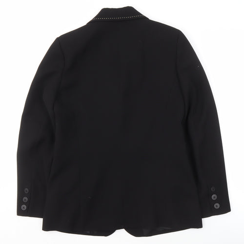 Coercion Women's Black Blazer Size 14 Business Jacket