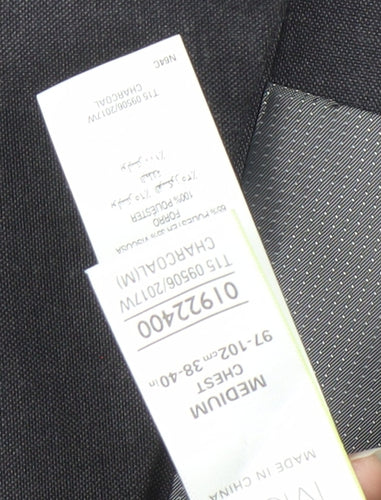 Marks and Spencer Men's Grey Waistcoat 38R Formal