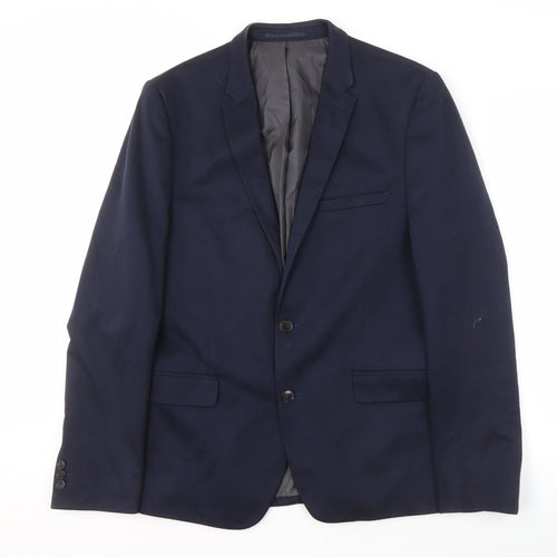 Burton Menswear Blue Blazer, Men's, Size 42R