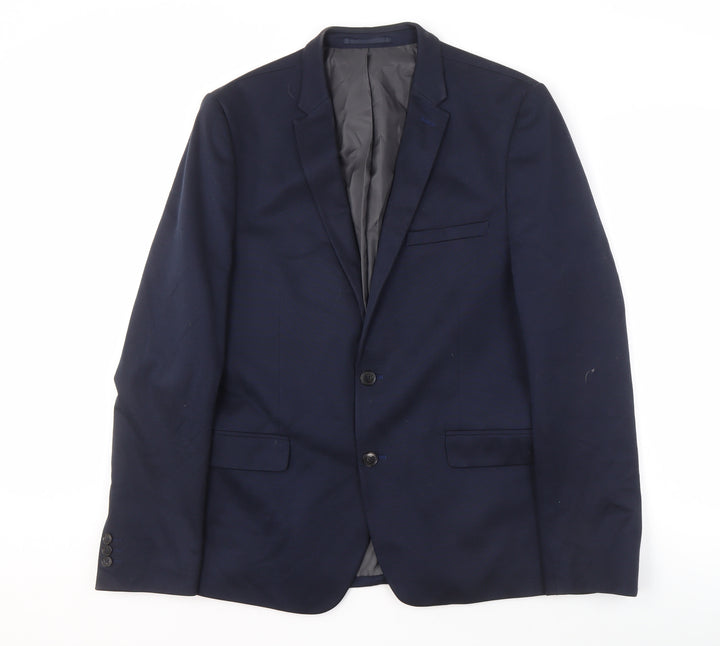 Burton Menswear Blue Blazer, Men's, Size 42R