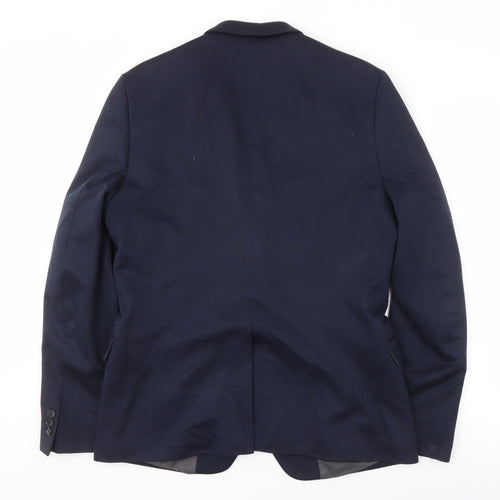 Burton Menswear Blue Blazer, Men's, Size 42R