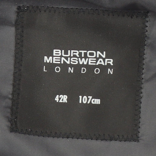 Burton Menswear Blue Blazer, Men's, Size 42R