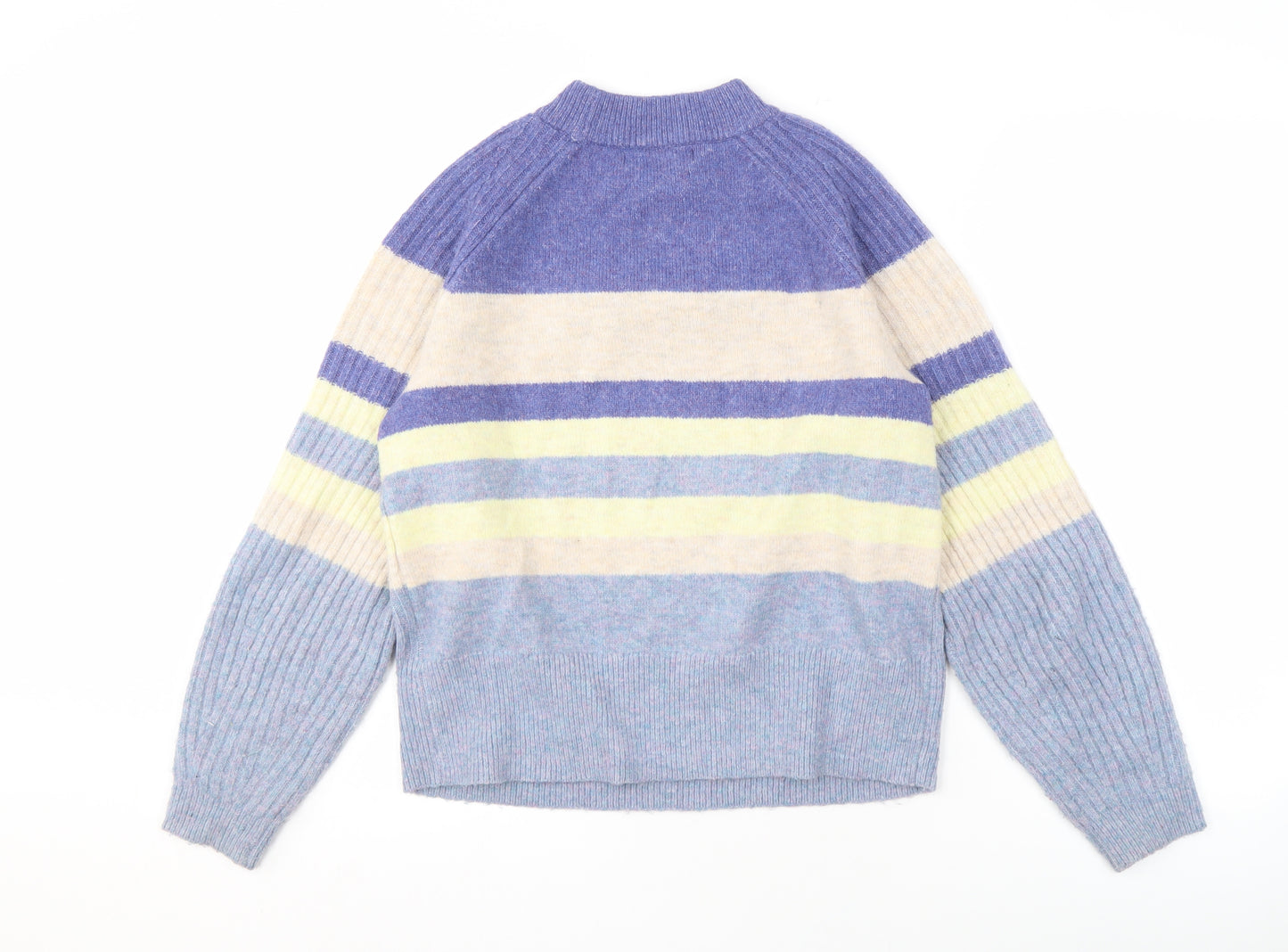 Marks and Spencer Women's Multicoloured Striped Jumper S