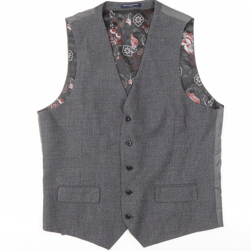 Sawyers & Hendricks Men's Grey Waistcoat 42R