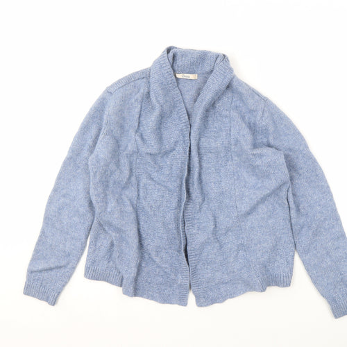 Marks and Spencer Women's Blue Open Front Cardigan, Size 12