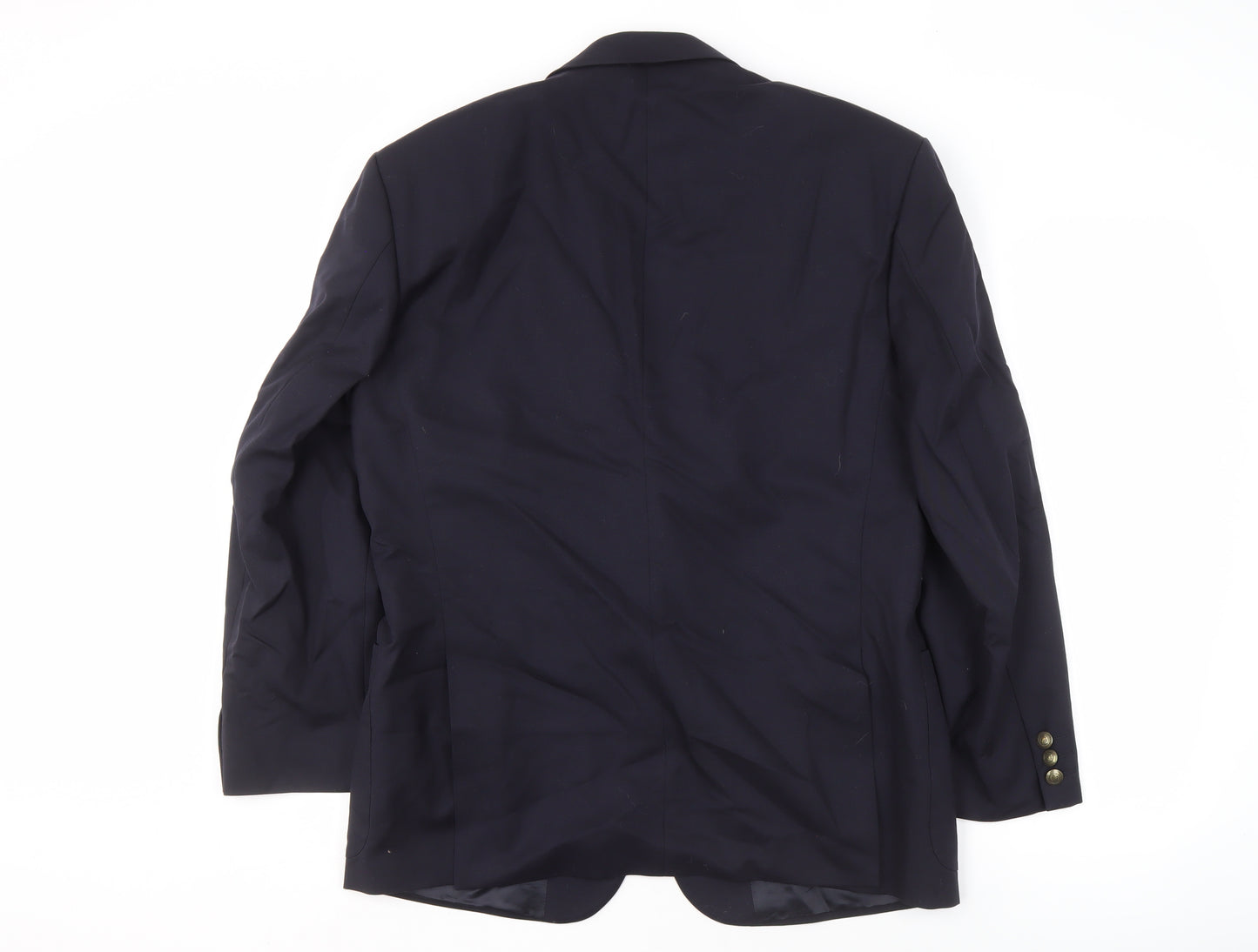 Marks and Spencer Men's Blue Wool Blazer 40S