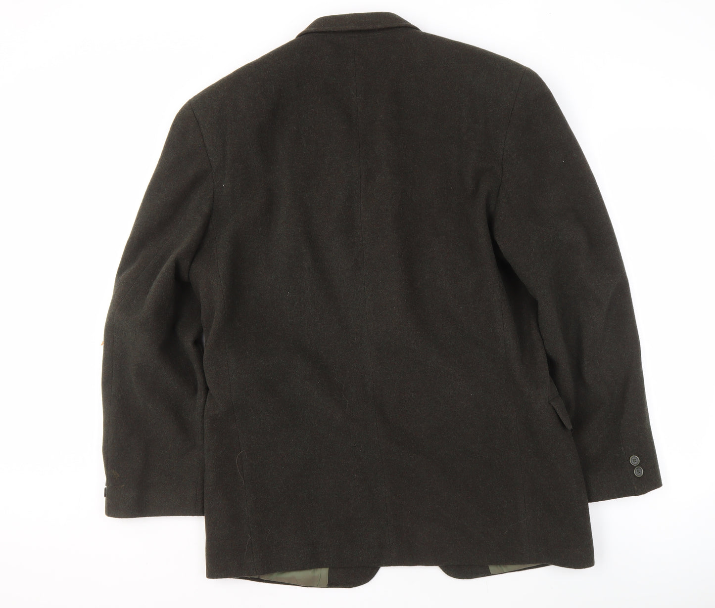Burton Men's Brown Wool Blend Blazer - Size 40