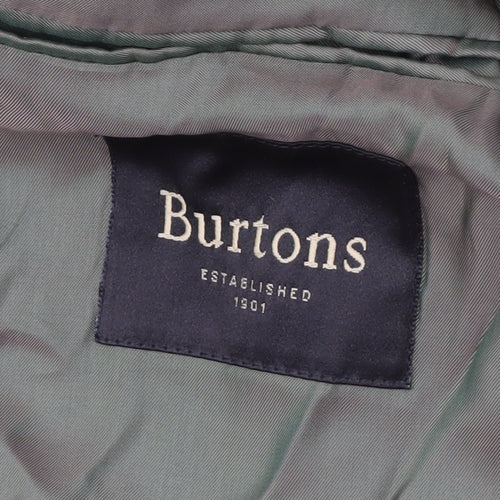 Burton Men's Brown Wool Blend Blazer - Size 40