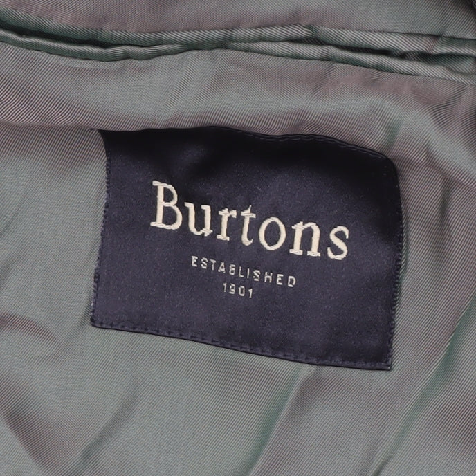 Burton Men's Brown Wool Blend Blazer - Size 40