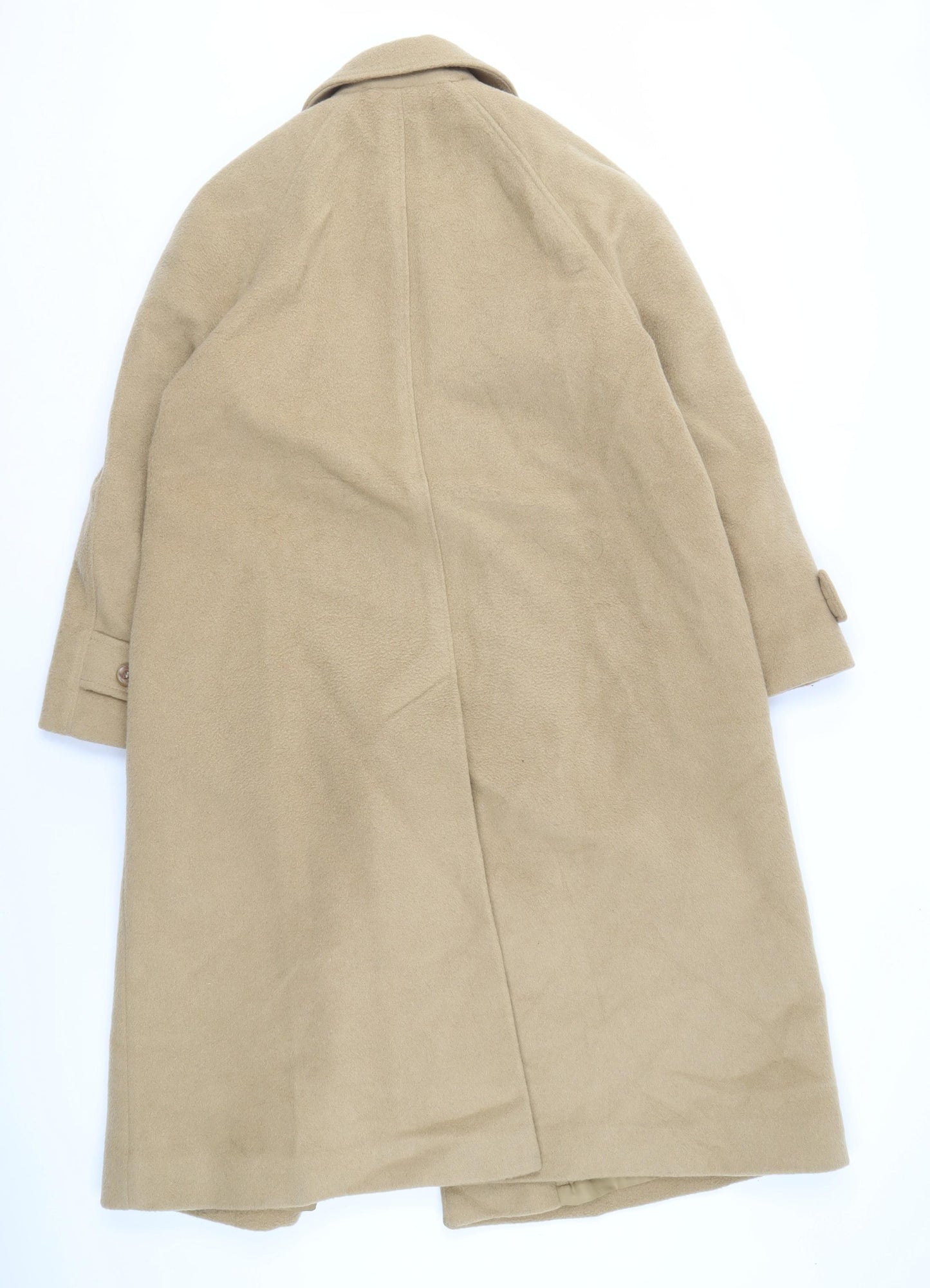 Windsmoor Women's Beige Long Wool Overcoat Size 10