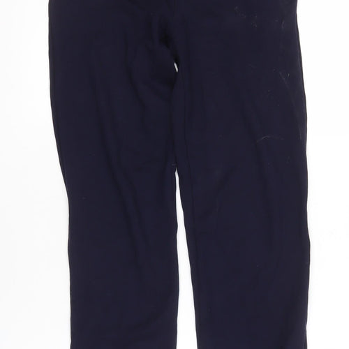 Zara Women's Blue Jogger Trousers - Size 8