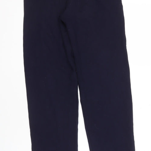 Zara Women's Blue Jogger Trousers - Size 8