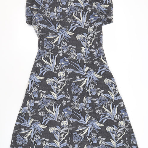 Next Women's Floral A-Line Dress, Multicoloured, Size 10T