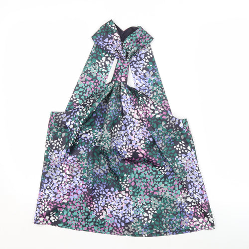 Next Women's Multicoloured Halter Top Size 14