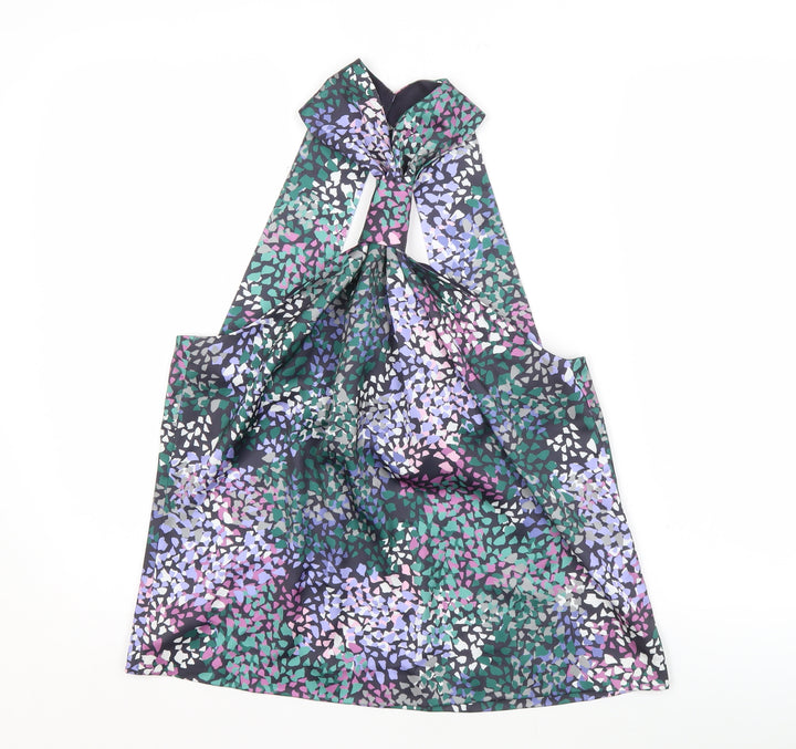 Next Women's Multicoloured Halter Top Size 14