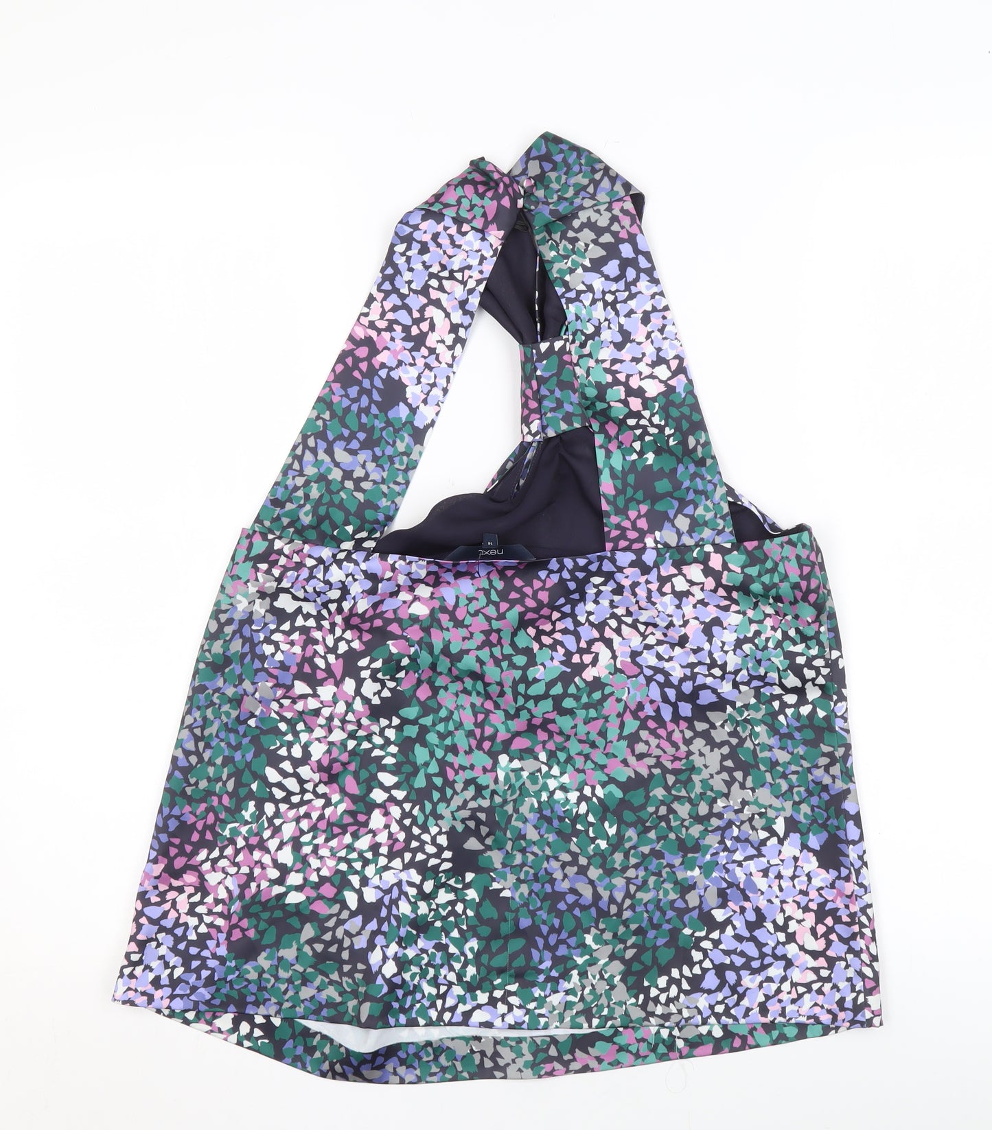 Next Women's Multicoloured Halter Top Size 14