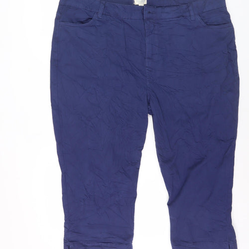 Mountain Warehouse Women's Blue Capri Jeans Size 20