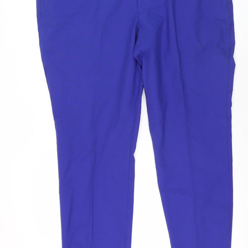 Ventura Men's Blue Slim Fit Dress Pants 38S
