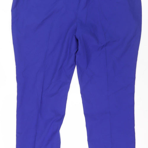 Ventura Men's Blue Slim Fit Dress Pants 38S