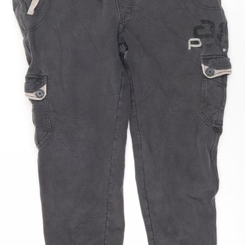 Police Men's Black Jogger Tracksuit, Size 3
