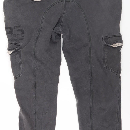 Police Men's Black Jogger Tracksuit, Size 3
