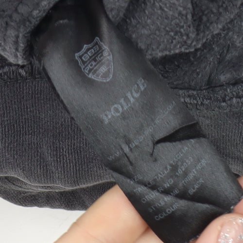 Police Men's Black Jogger Tracksuit, Size 3