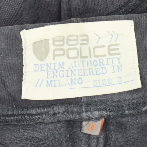 Police Men's Black Jogger Tracksuit, Size 3