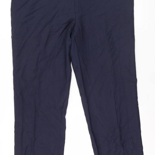 Austin Reed Men's Blue Wool Dress Pants 36S