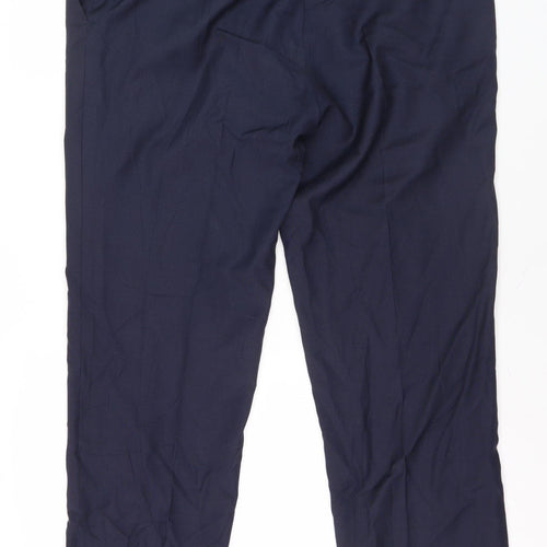 Austin Reed Men's Blue Wool Dress Pants 36S