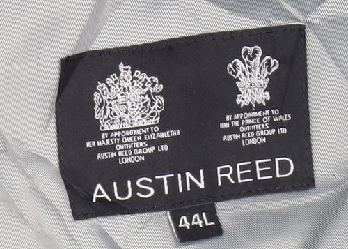 Austin Reed Men's Grey Blazer 44L Wool Business