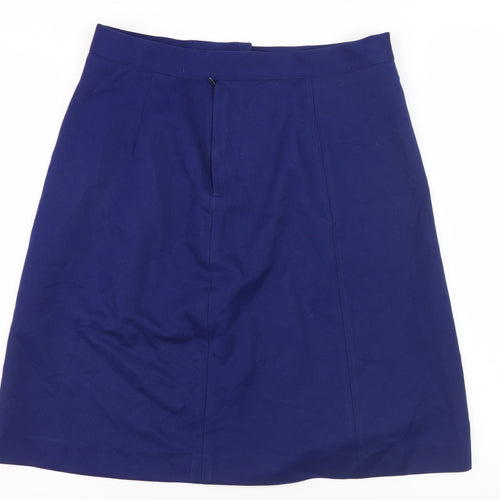 Diploma London Women's Blue Knee Length Skirt Size 30
