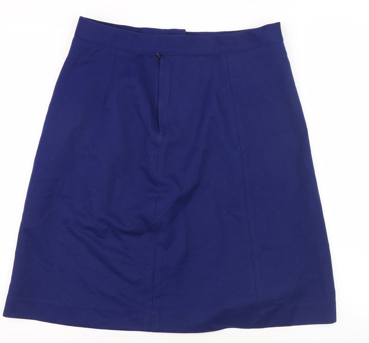 Diploma London Women's Blue Knee Length Skirt Size 30