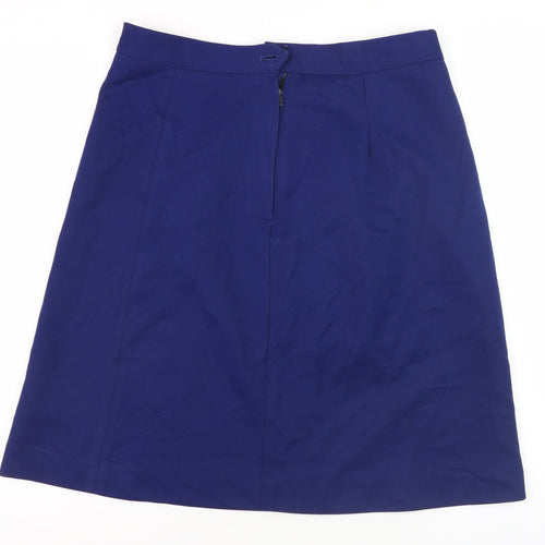 Diploma London Women's Blue Knee Length Skirt Size 30