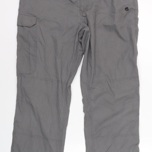 Craghoppers Men's Grey Cargo Trousers 32R Casual