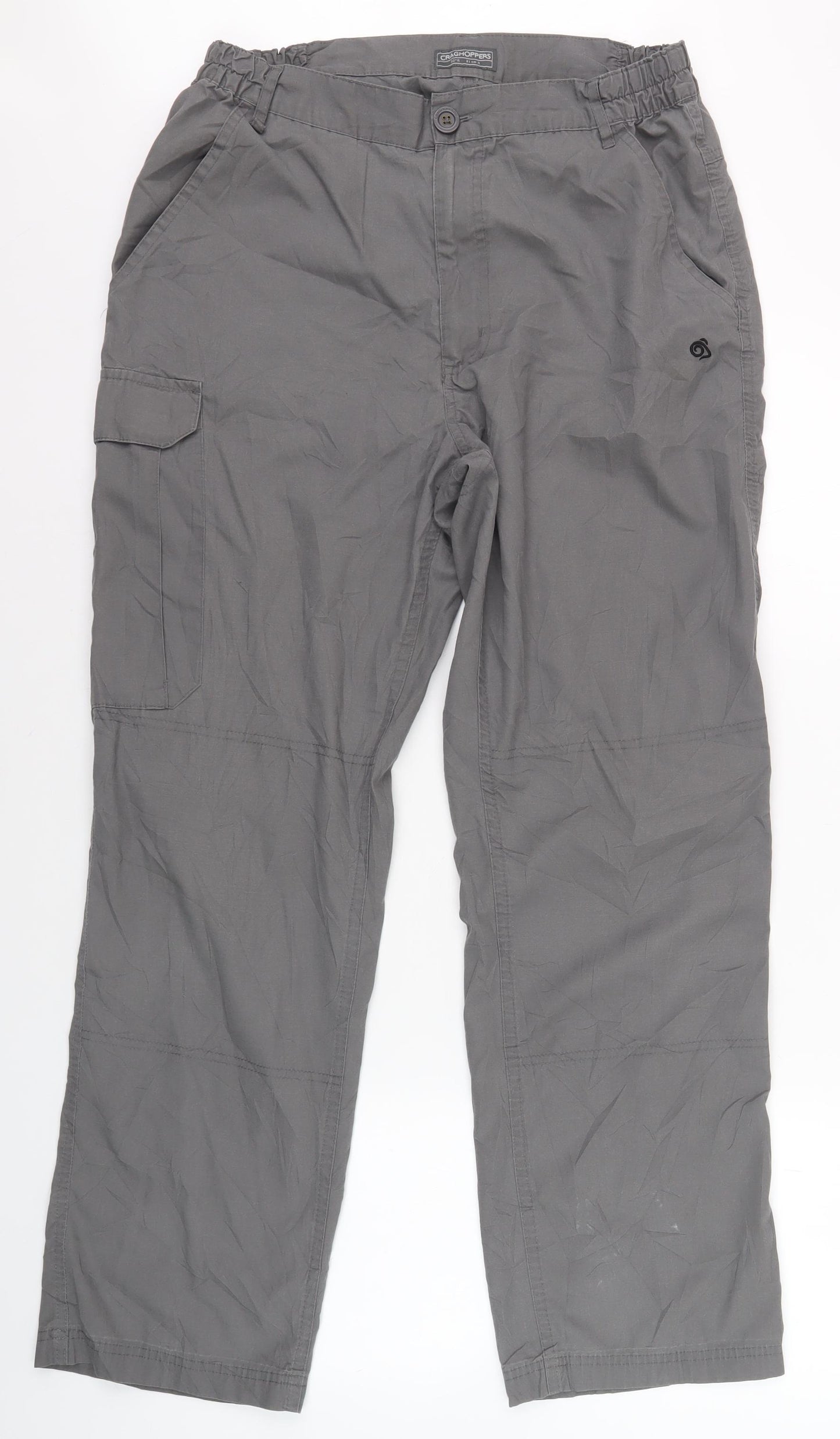 Craghoppers Men's Grey Cargo Trousers 32R Casual