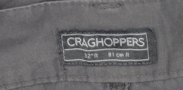 Craghoppers Men's Grey Cargo Trousers 32R Casual