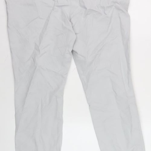 Gallery Women's Grey Trousers Size 14 Regular Fit