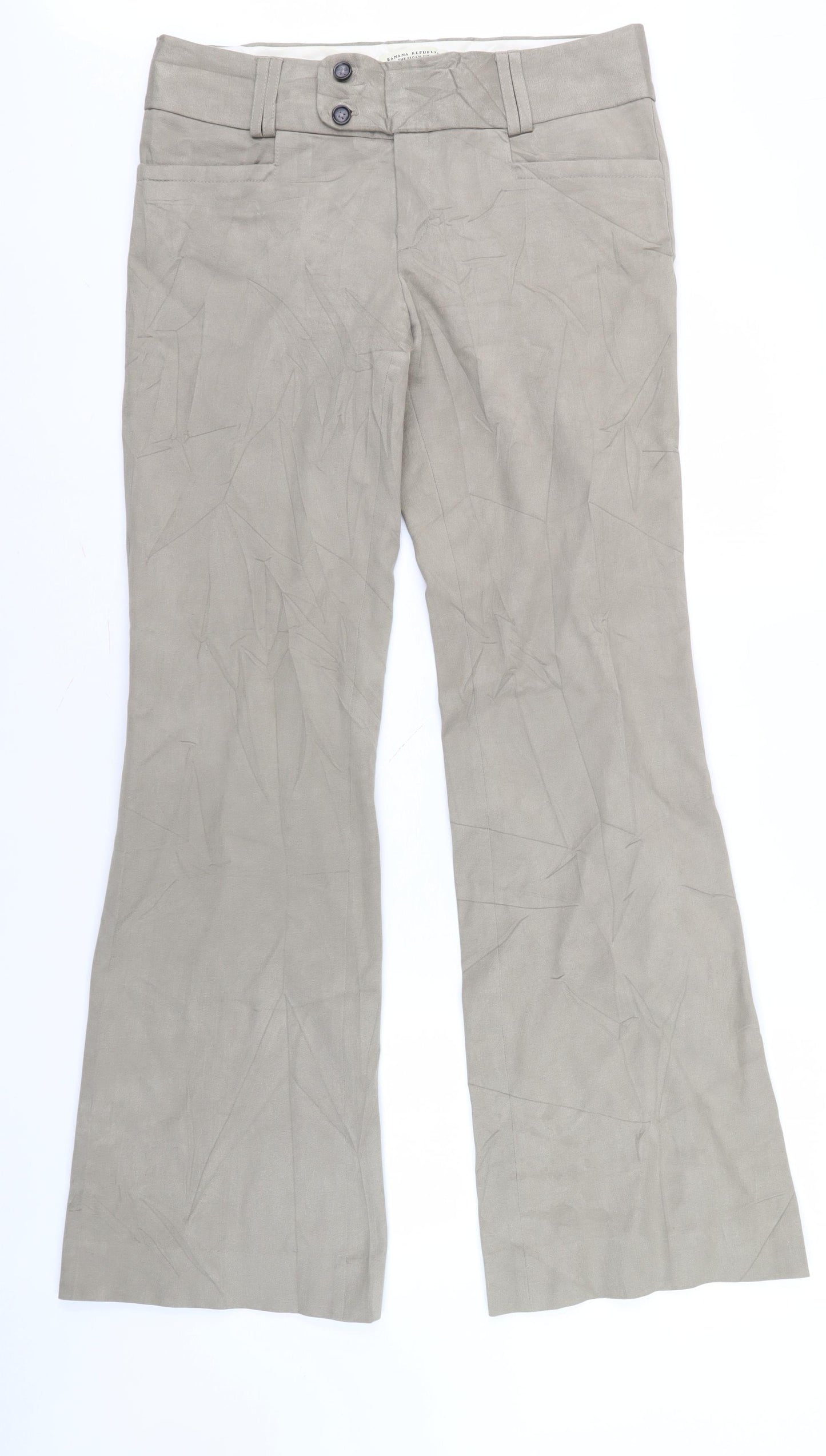 Banana Republic Beige Women's Slim Trousers Size 6