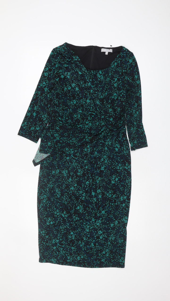 Marks and Spencer Multicoloured Pencil Dress, Size 12