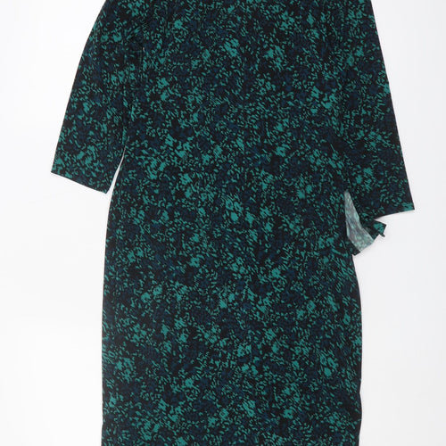 Marks and Spencer Multicoloured Pencil Dress, Size 12