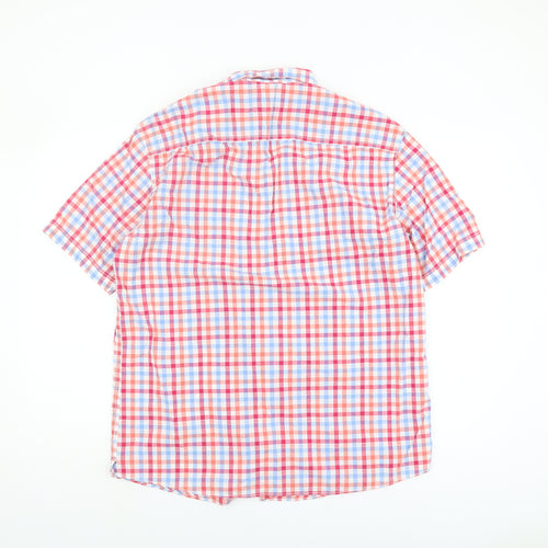 Marks and Spencer Men's Multicoloured Check Shirt - M