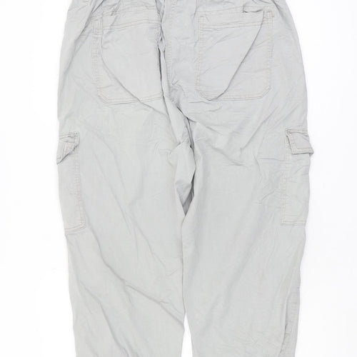 Marks and Spencer Women's Grey Cargo Trousers Size 16