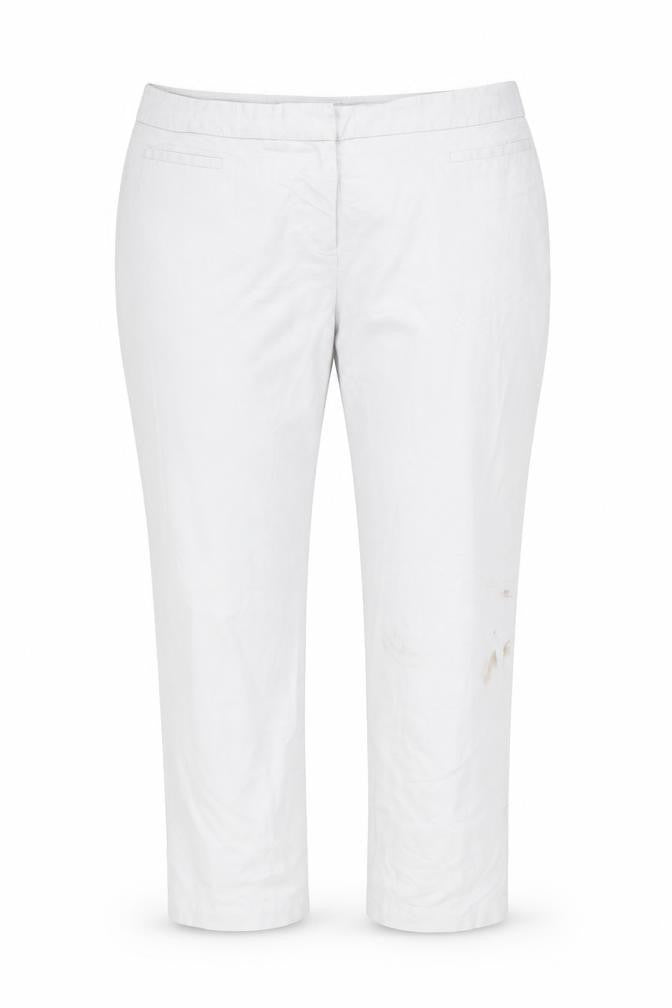 Front view of Marks & Spencer Women Grey Trousers, size 16