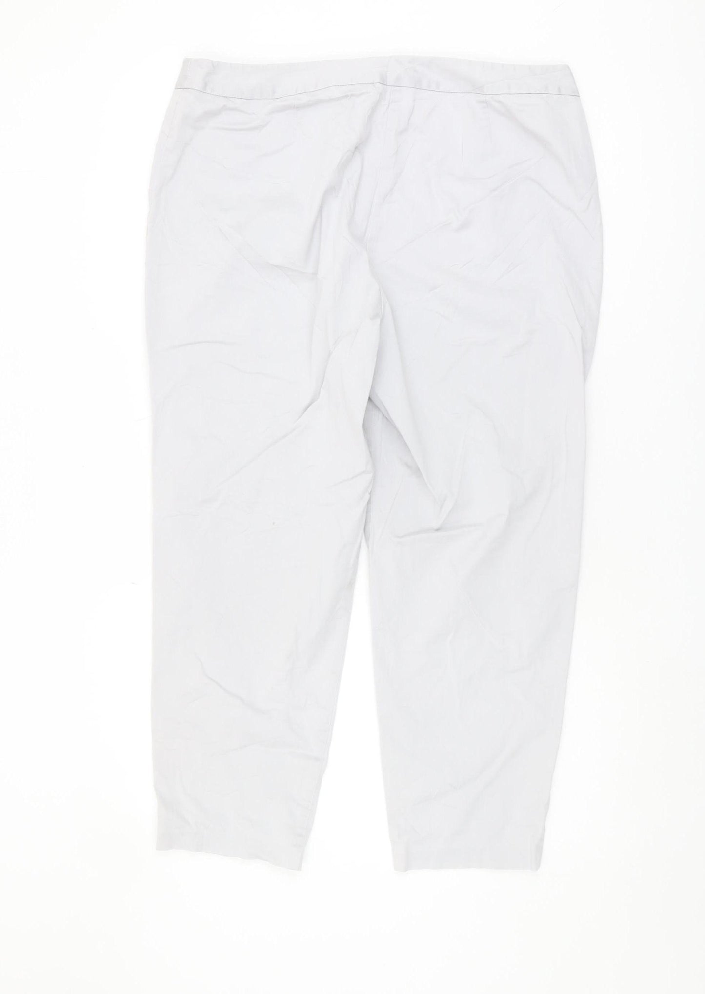 Marks and Spencer Women Grey Trousers Size 16