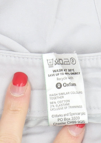 Marks and Spencer Women Grey Trousers Size 16