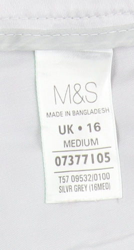Marks and Spencer Women Grey Trousers Size 16