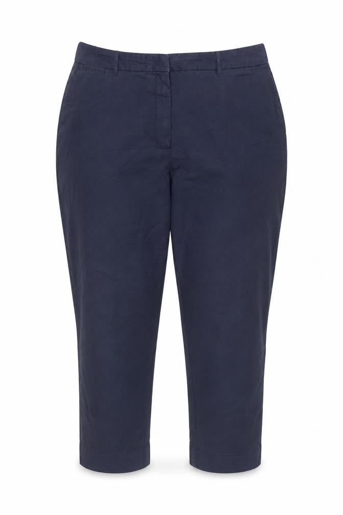 Front view of Marks & Spencer Women's Blue Trousers -, size 20